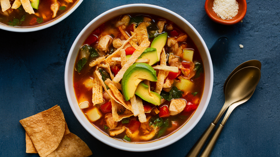 Campsite Chicken Tortilla Soup