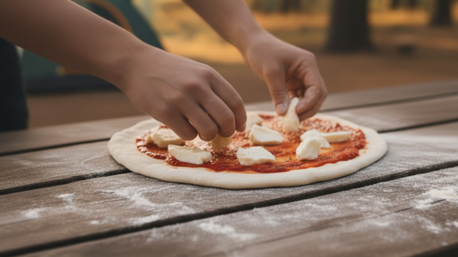 add fresh mozzarella