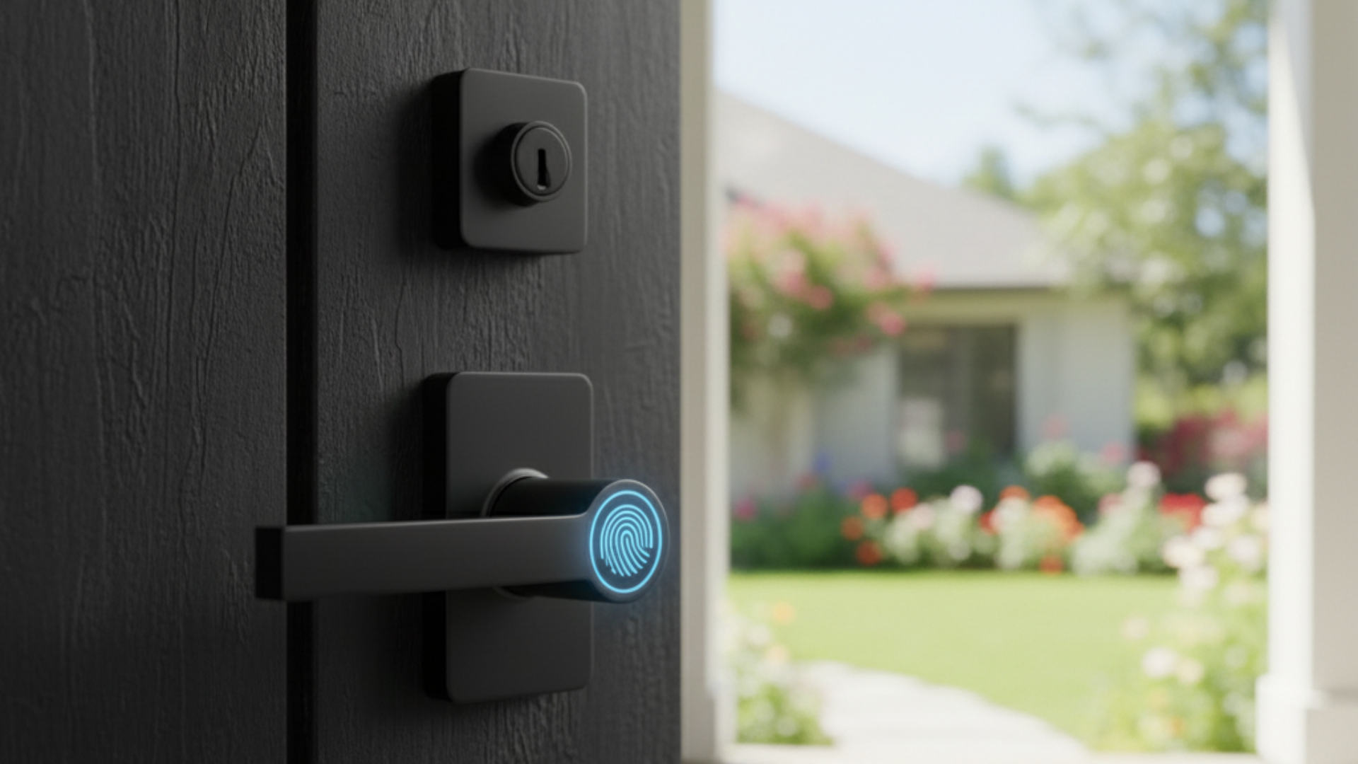 biometric fingerprint handles