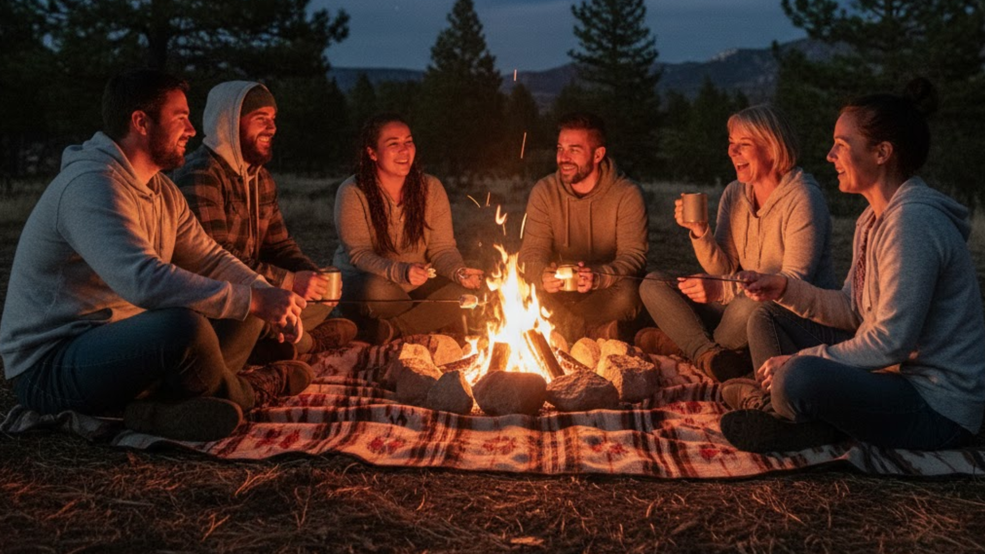 campfire story circle