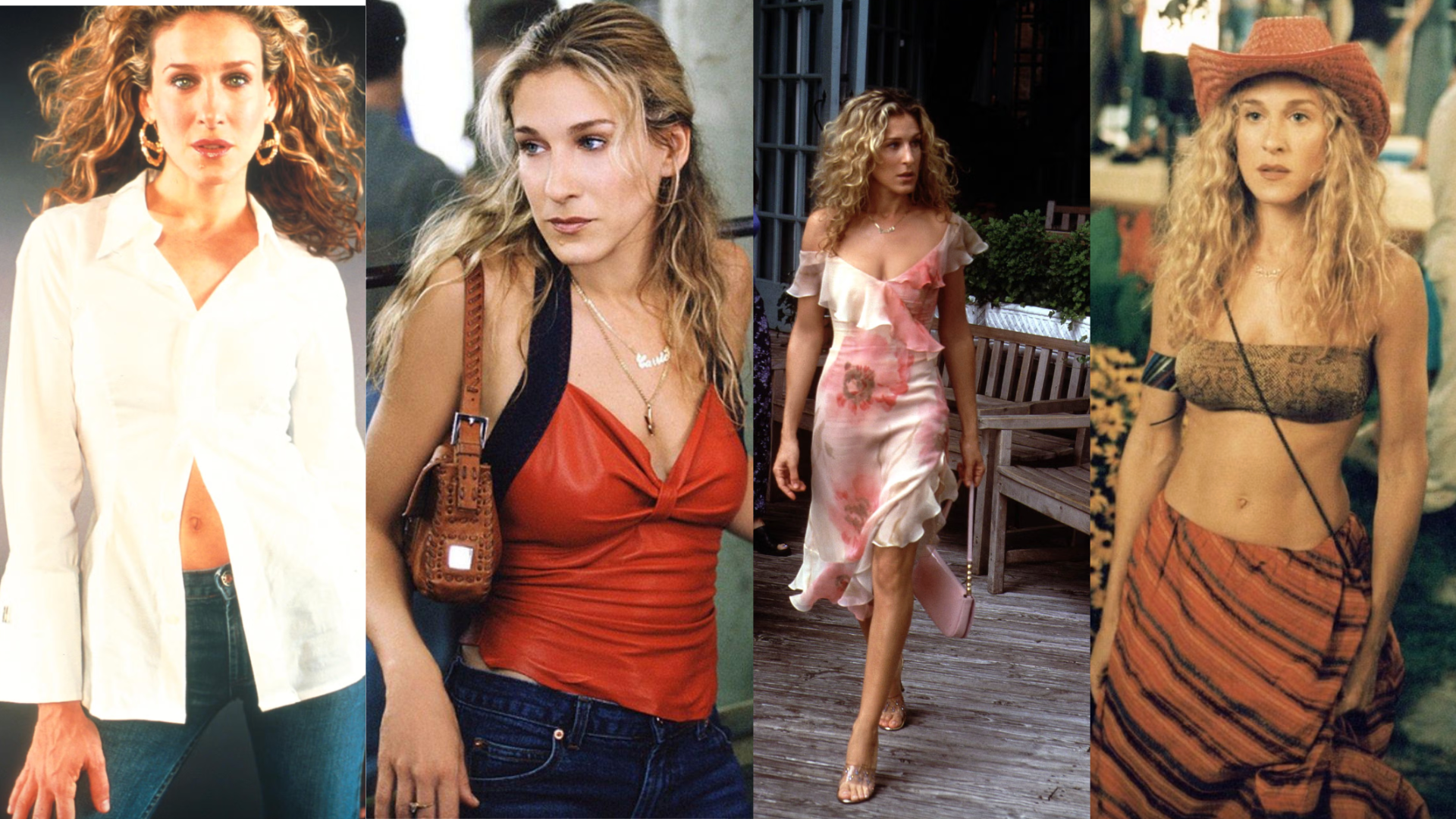 carrie bradshaw y2k outfits