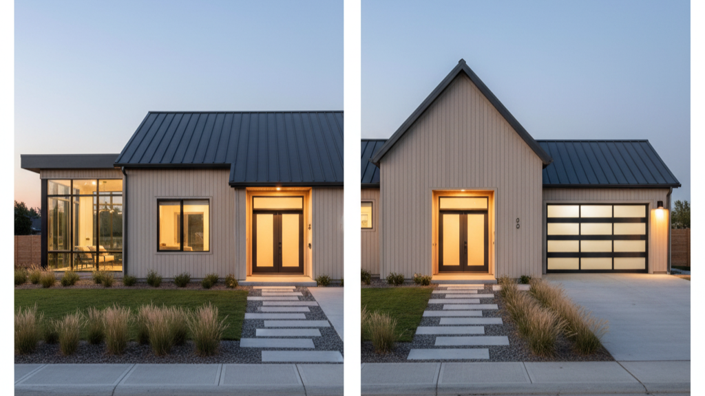 comparing gable roofs to hip roofs