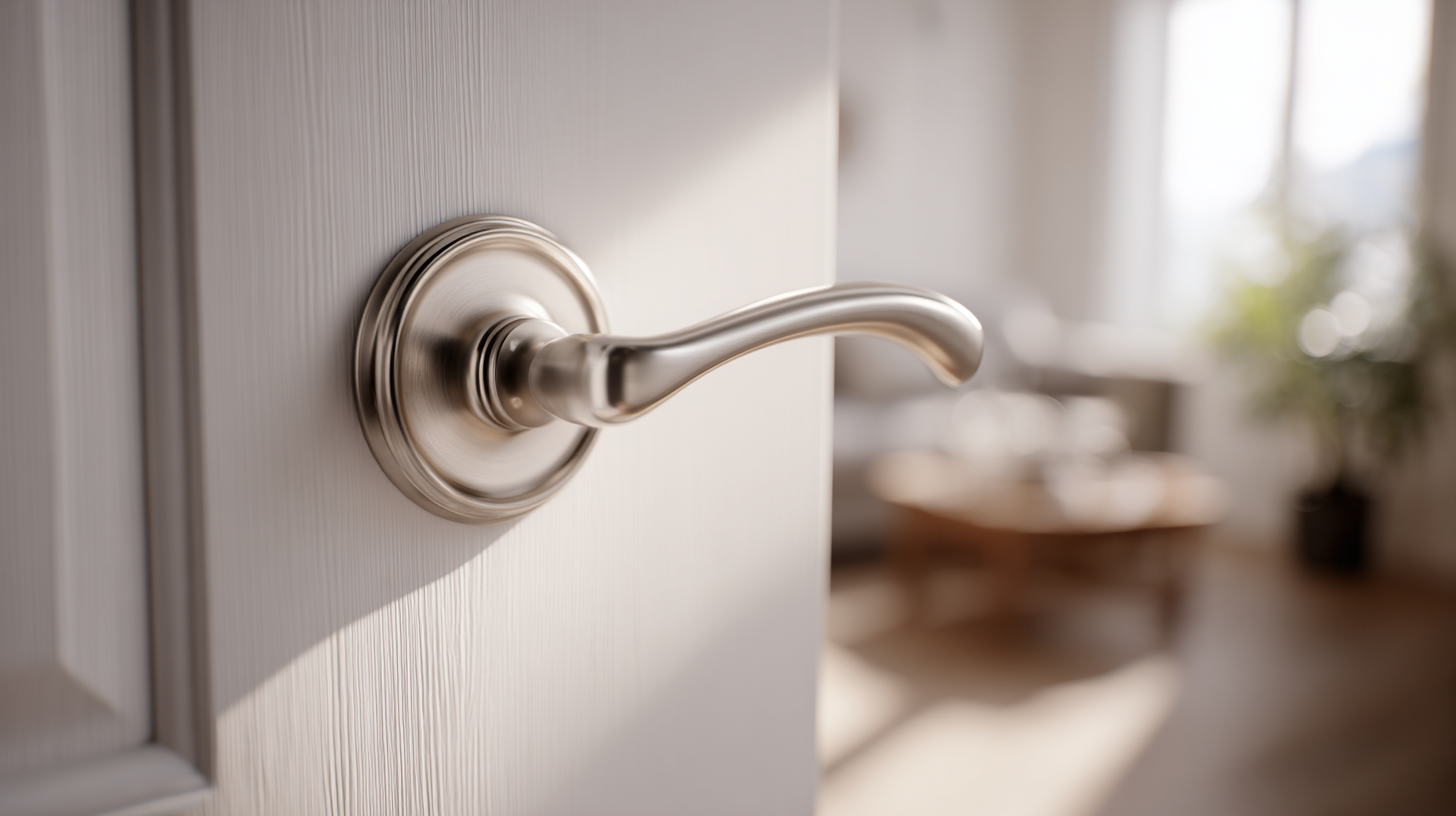 curved lever handles