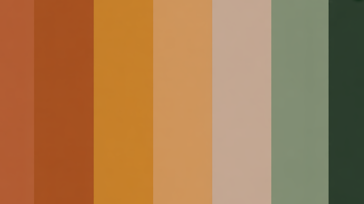 fall color palette guide for modern designers
