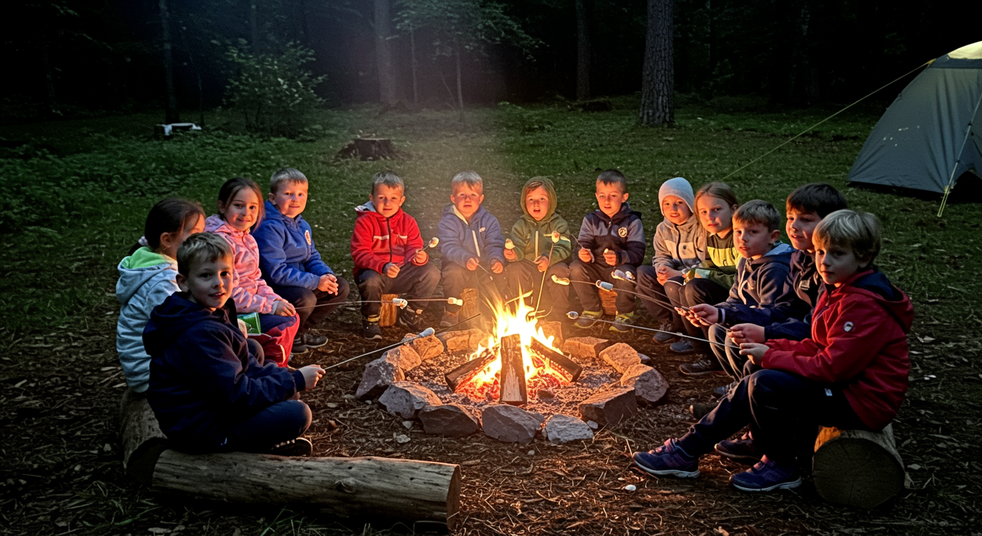 fun campfire games for kids and adults