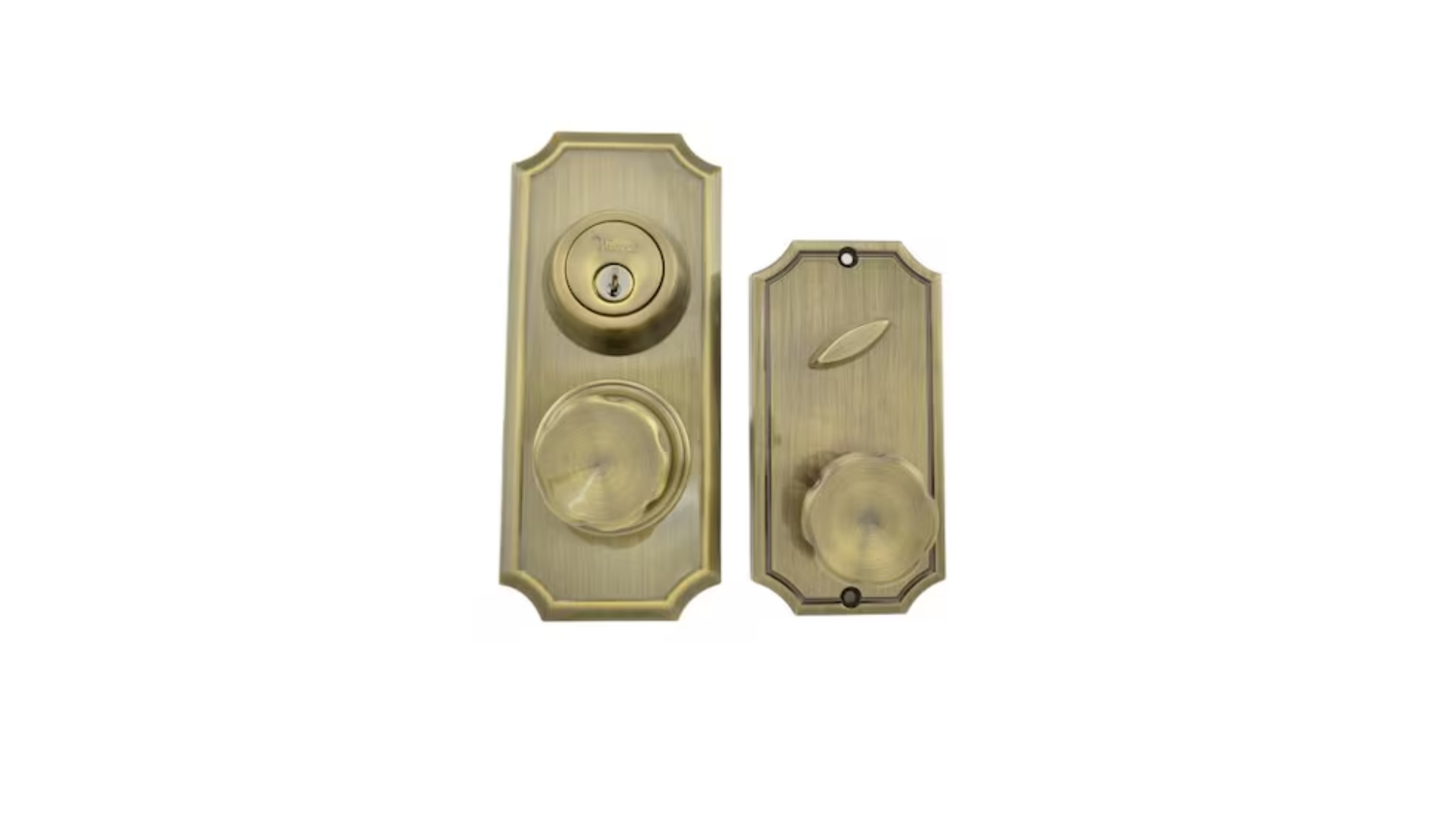 interconnected entry knobs