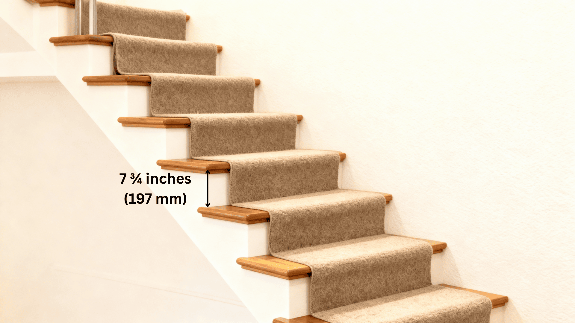 maximum riser height vertical rise