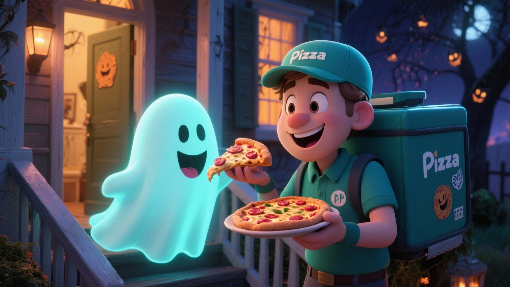 the pizza ghost
