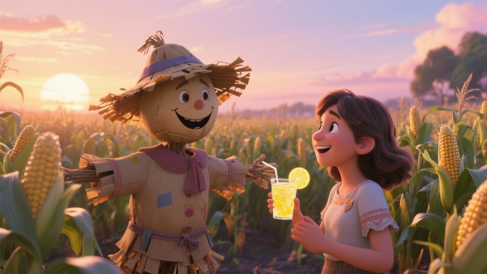 the talking scarecrow